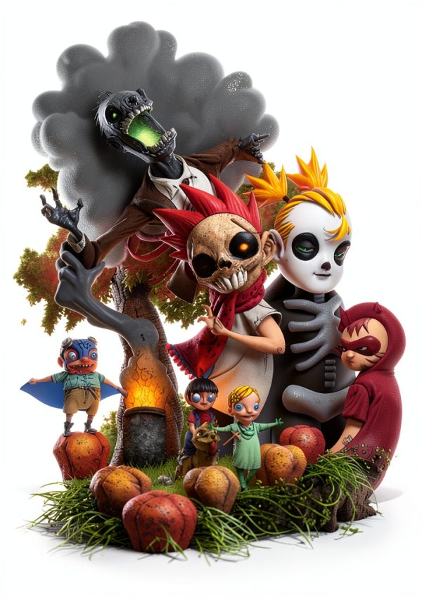 TOKYOPOP I Luv Halloween Graphic Novel for Teens 194 Pages-0