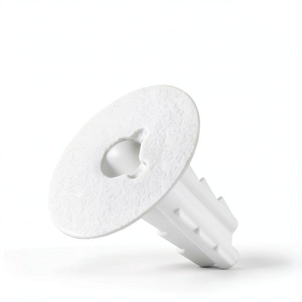 THE CIMPLE CO Single Feed Thru Bushing White RG6 Grommet 10 Pack-1