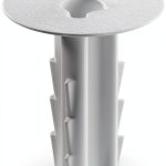 THE CIMPLE CO Single Feed Thru Bushing White RG6 Grommet 10 Pack-0