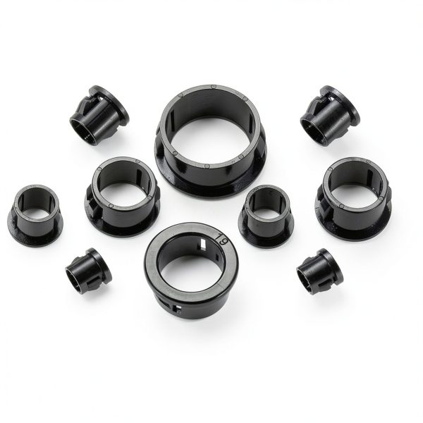 Cable Snap Bushing Grommets 170pcs Black Nylon Kit by Ywchoshe-2