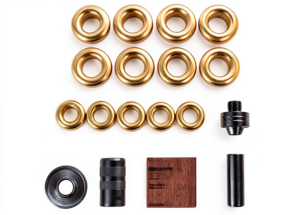 Grommet Kit NEU MASTER Solid Brass 3/8" & 1/2" with Storage Box-4