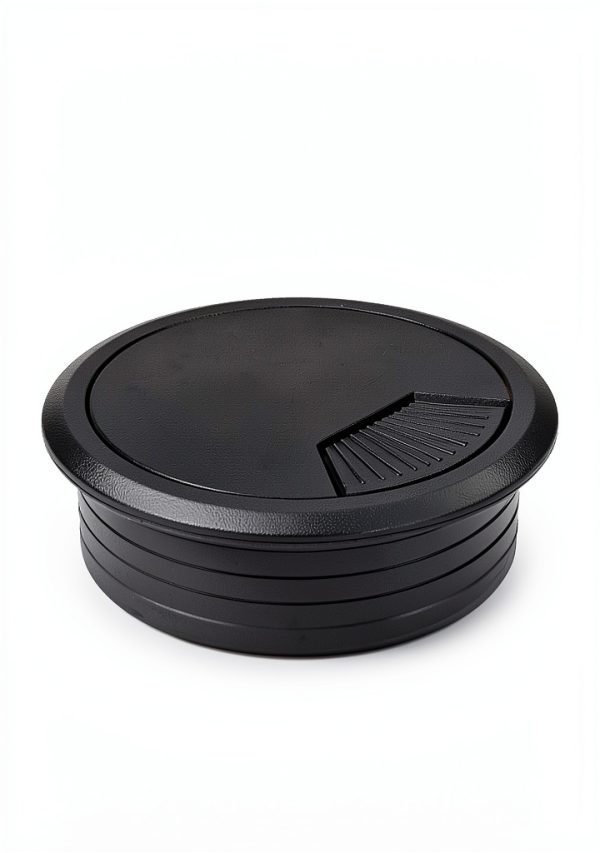 Desk Grommet 2 Inch Black Cable 10 Pack Hole Cover-2