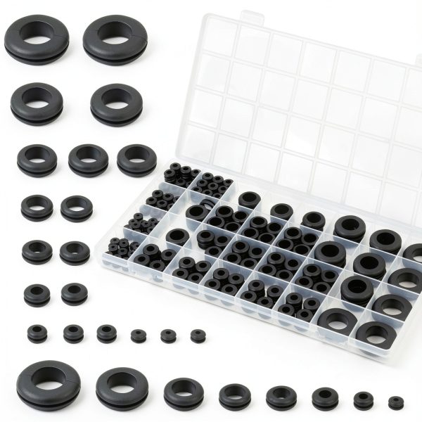 Rubber Grommet Kit Opvixi 8-Size Assortment for Wiring & Automotive-0