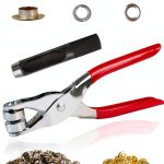 MoHern 150Pcs 1/2 Inch Grommet Tool Kit with Gold & Silver Eyelets-0