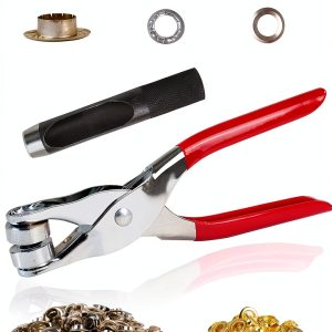 MoHern 150Pcs 1/2 Inch Grommet Tool Kit with Gold & Silver Eyelets-0