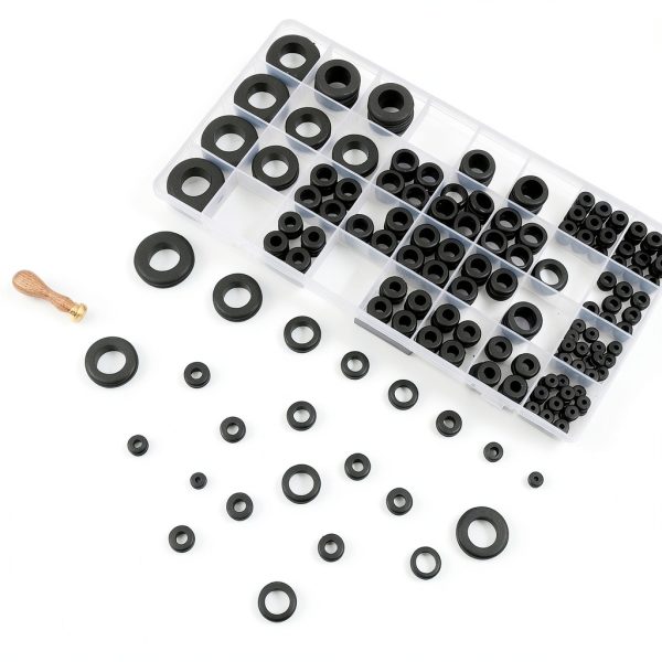 Rubber Grommet Kit Opvixi 8-Size Assortment for Wiring & Automotive-6